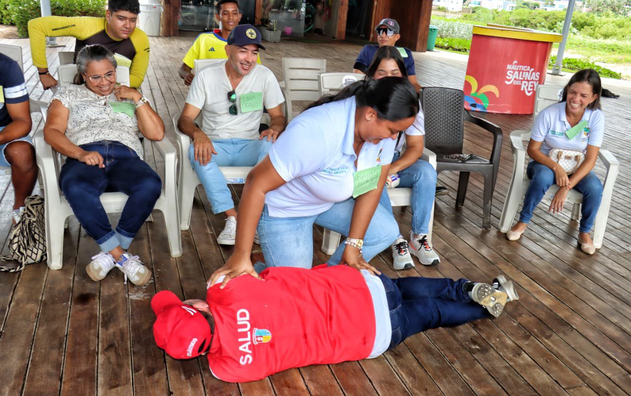 Gobernación del Atlántico forma gratuitamente a la ciudadanía como Primer Respondiente ante emergencias de salud