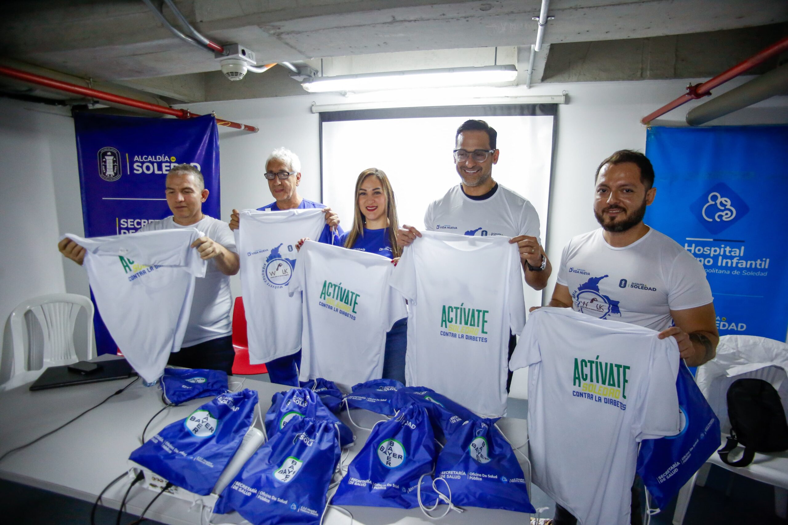 Soledad se activa contra la diabetes con masiva carrera recreodeportiva este domingo