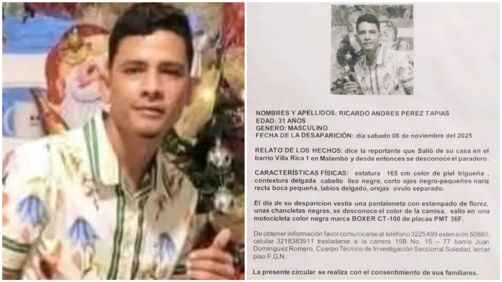 Consternación en Malambo tras el hallazgo de cuerpo desmembrado e incinerado en el arroyo San Blas