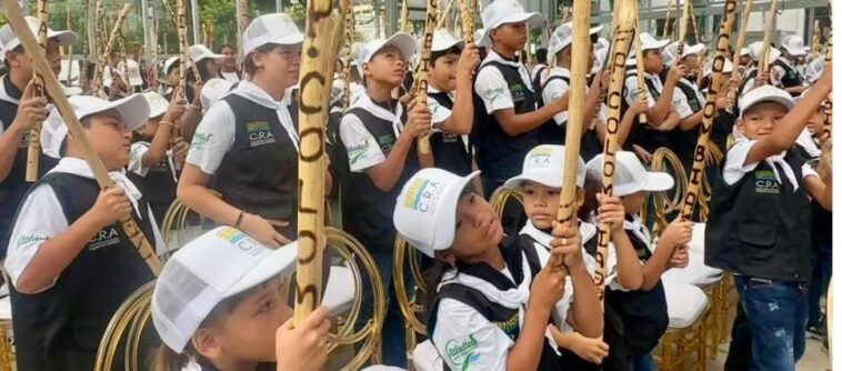 CRA conforma la primera Guardia Infantil Ambiental del Atlántico