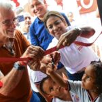Inauguración obras colegio San Juan de Tocagua