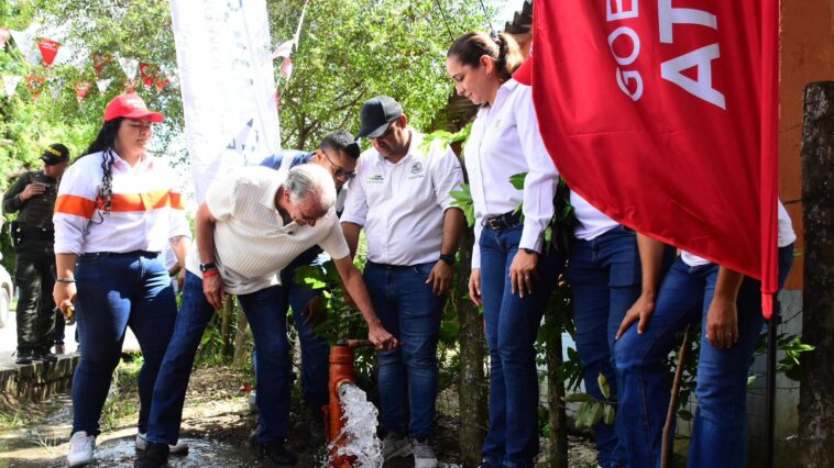Burrusco estrena acueducto y recibe agua potable por primera vez en su historia