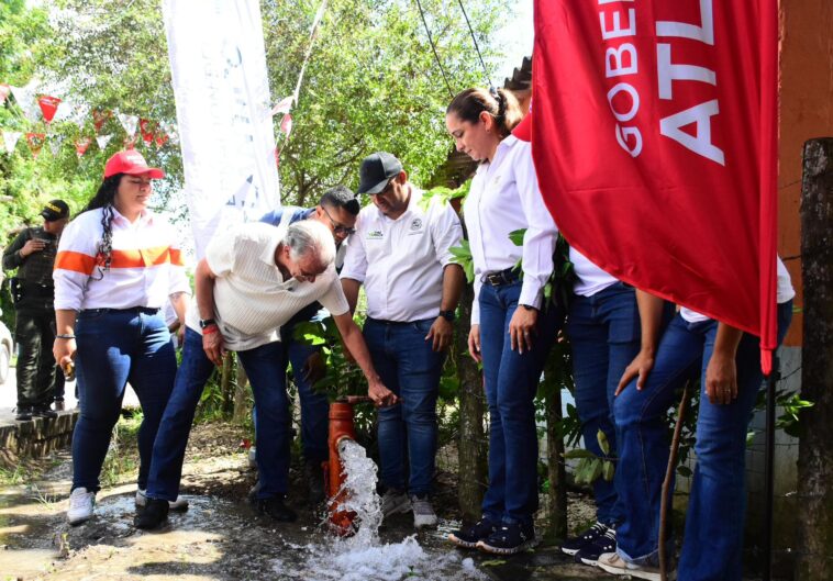 Burrusco estrena acueducto y recibe agua potable por primera vez en su historia