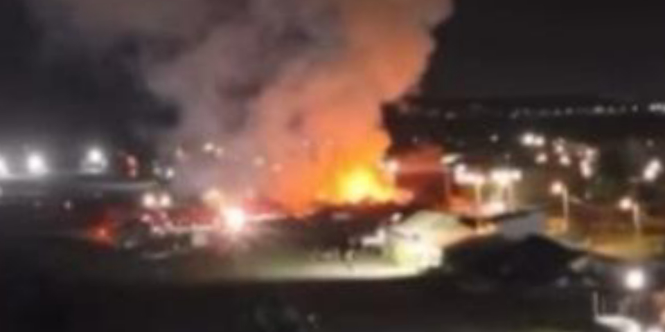 Incendio arrasa seis kioscos de restaurantes en La Boquilla, Cartagena