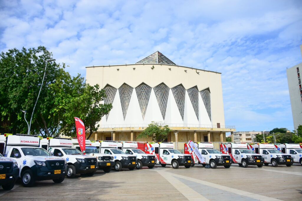 Atlántico recibe la mayor renovación de ambulancias en su historia: 20 nuevos vehículos para fortalecer la red de salud