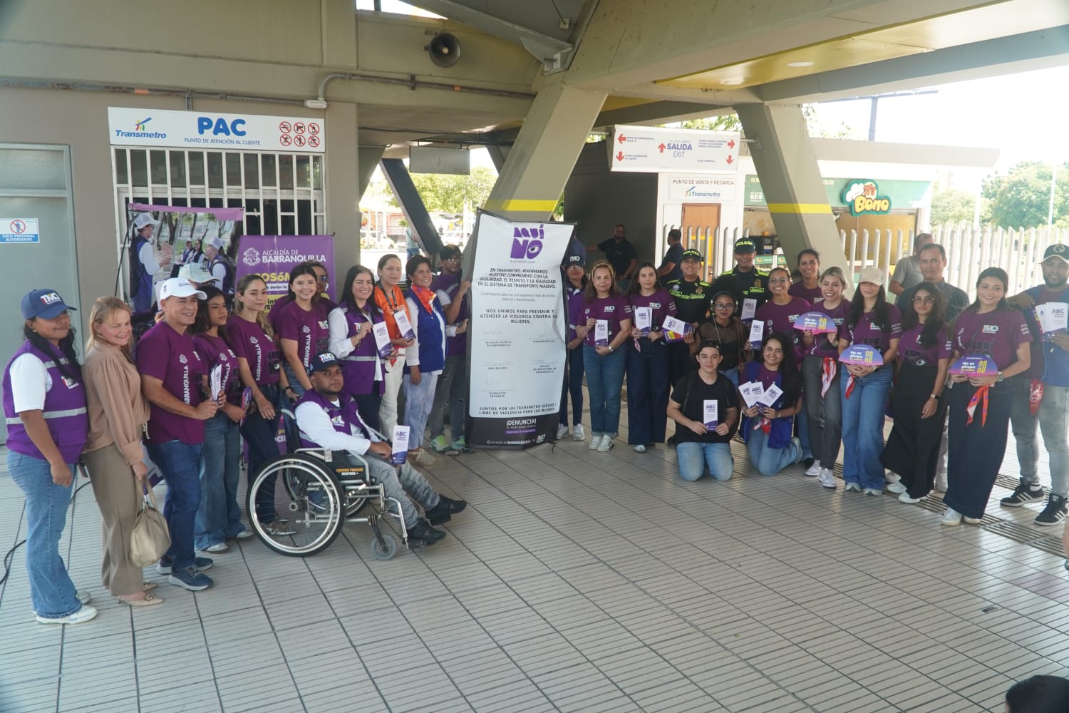 Barranquilla lanza protocolo para atender acoso sexual en Transmetro