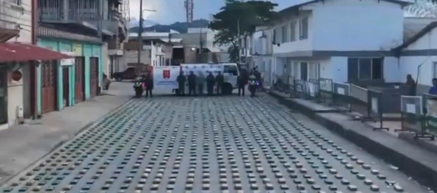 Incautan más de una tonelada de marihuana en el Huila; capturan a transportador