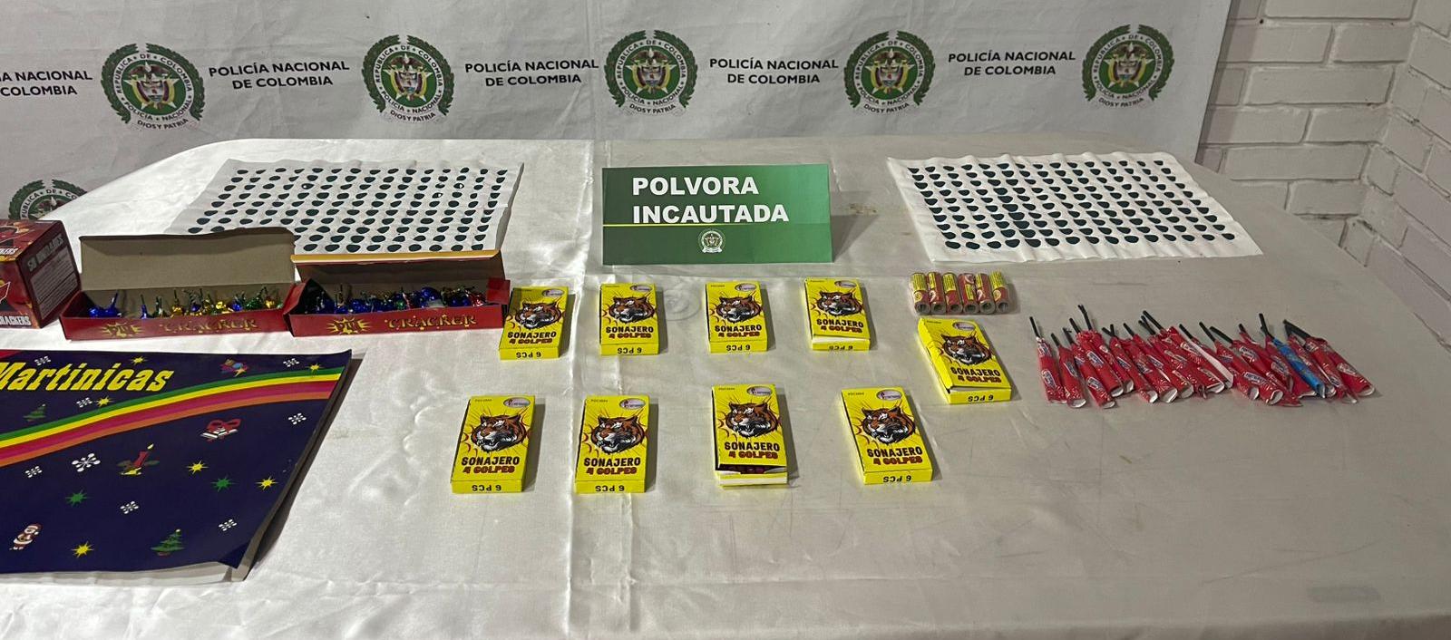 Incautan un kilo de pólvora en la Vía al Mar