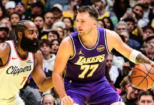 Luka Doncic lidera triunfo de los Lakers con una exhibición de 43 puntos ante los Clippers