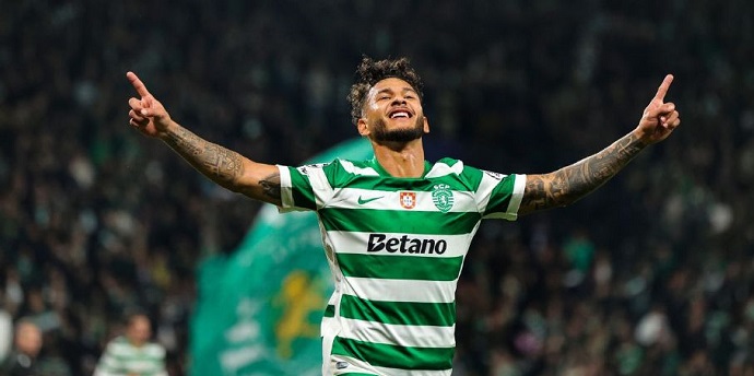 Golazo del samario Luis Suárez para la victoria del Sporting de Portugal sobre el Brujas de Bélgica