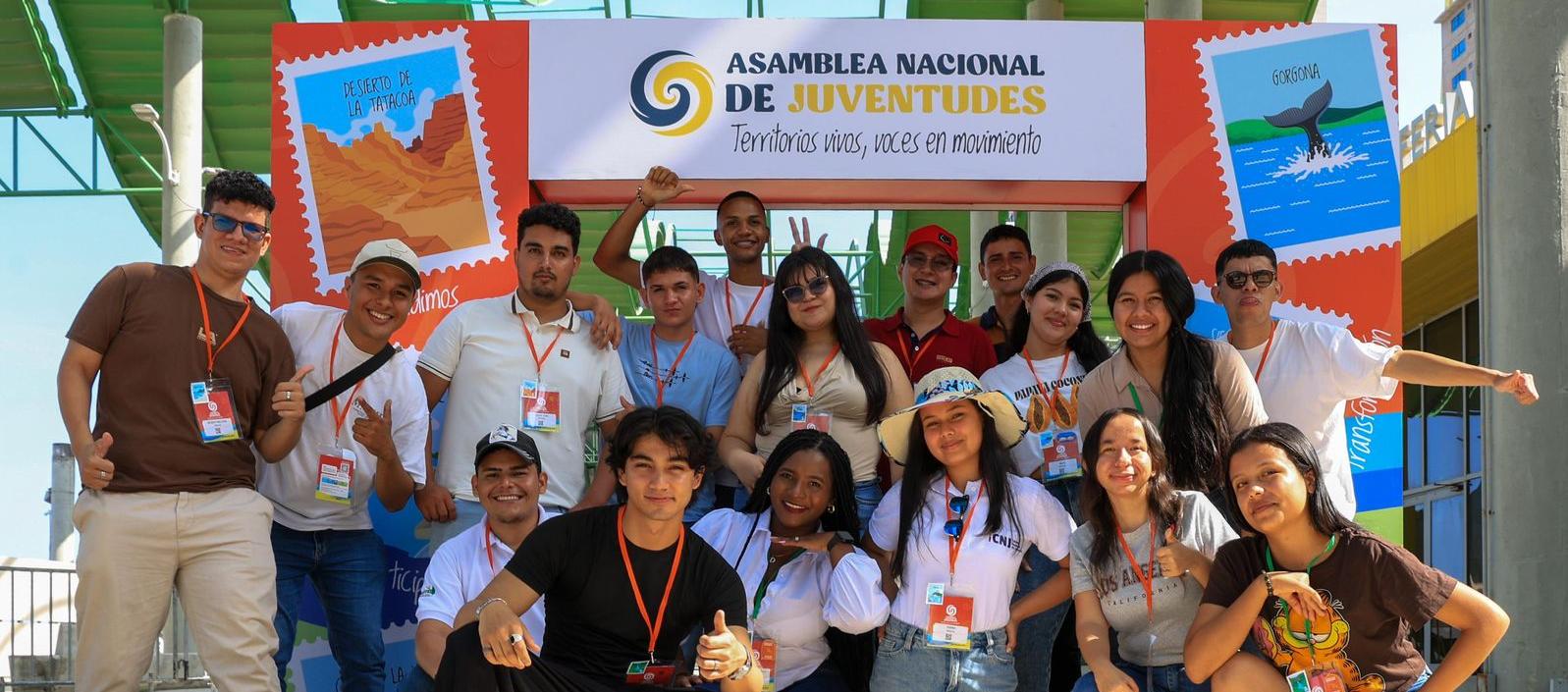 Más de 2.000 jóvenes de todo el país se reúnen en Barranquilla para la Asamblea Nacional de Juventudes