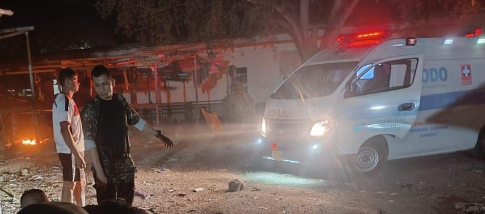 Ataque con explosivos a base militar deja cuatro soldados muertos en Aguachica, Cesar