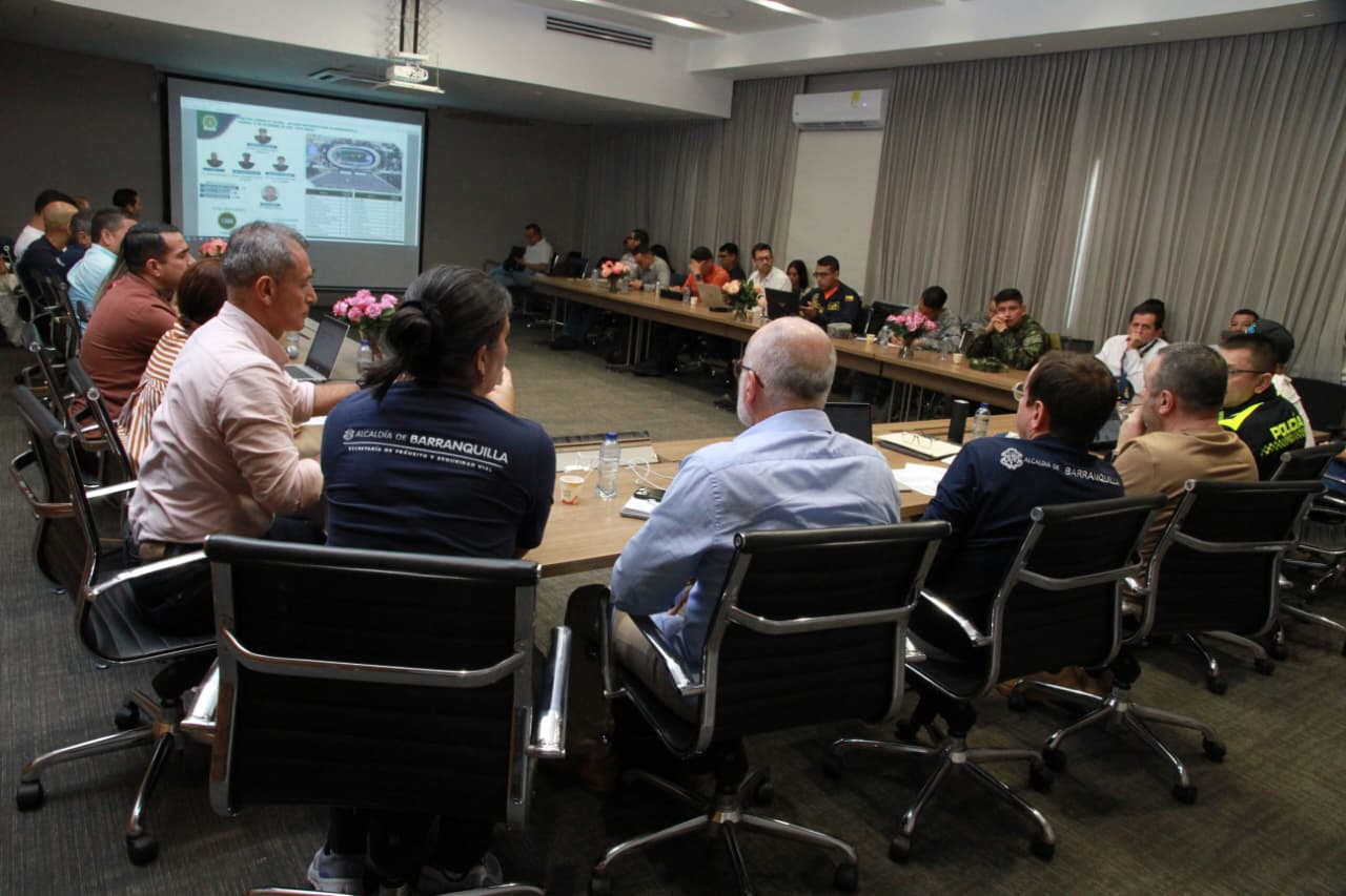 Barranquilla define dispositivo de seguridad para el partido Junior–Tolima y para Navidad y fin de año