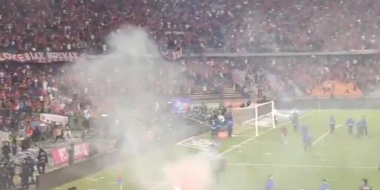 Disturbios en el Atanasio Girardot tras el título de Atlético Nacional en la Copa Colombia 2025