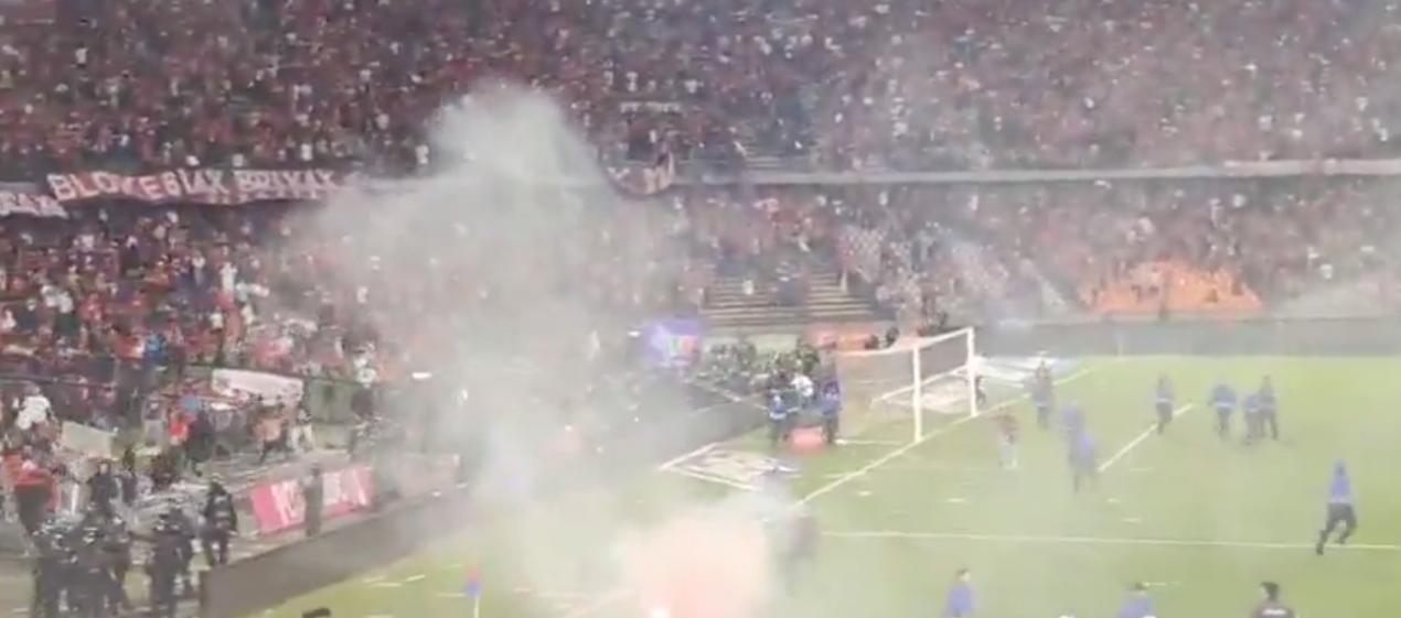 Disturbios en el Atanasio Girardot tras el título de Atlético Nacional en la Copa Colombia 2025