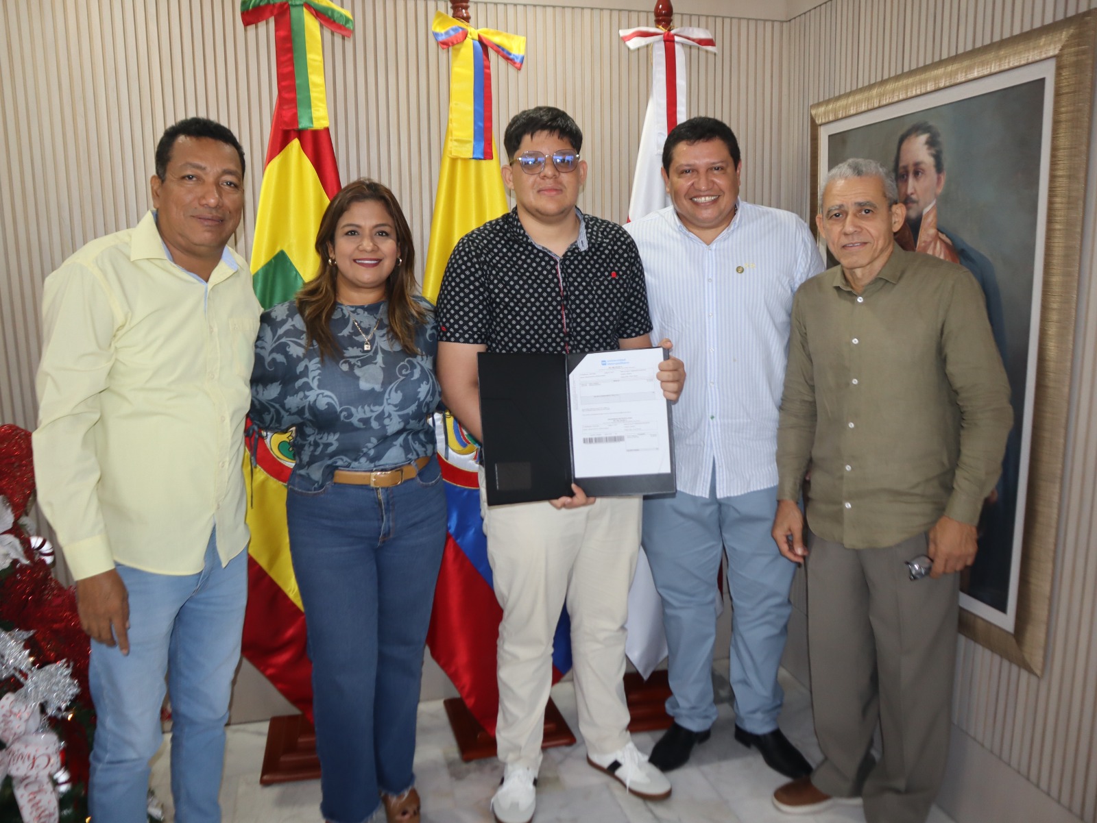 Unimetro otorga beca del 100% a joven de Juan de Acosta por destacado puntaje en las Pruebas Saber 11