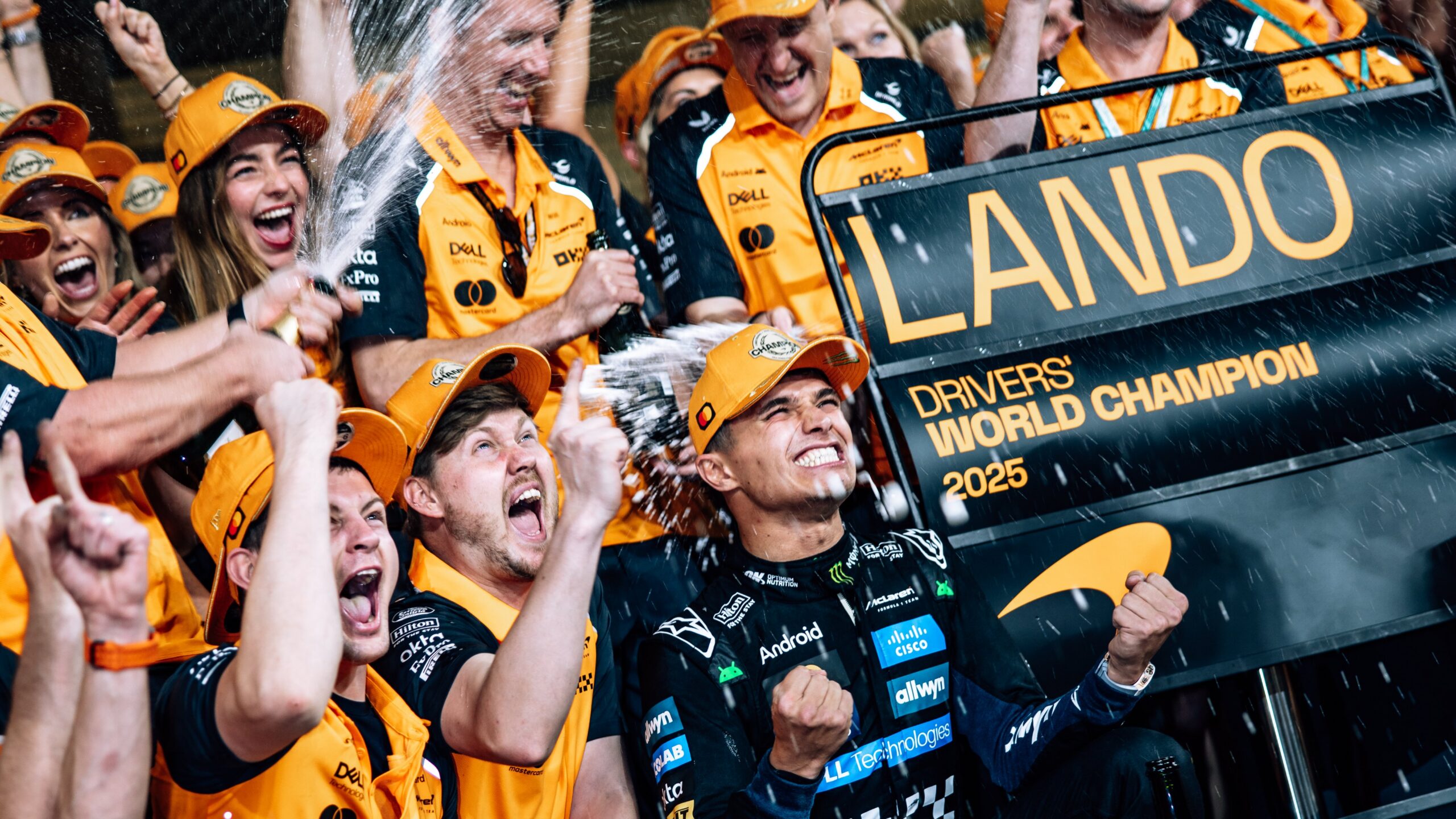 Lando Norris se quedó con el título en la Fórmula 1