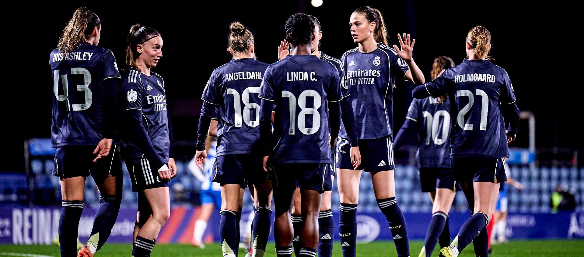 Linda Caicedo brilla con doblete y clasifica al Real Madrid a cuartos de final de la Copa de la Reina