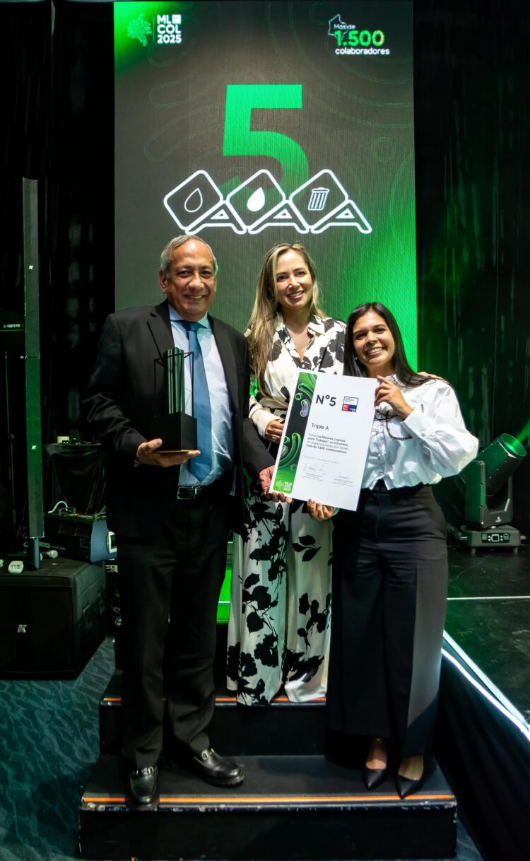 Triple A, entre las mejores empresas para trabajar en Colombia según Great Place to Work 2025