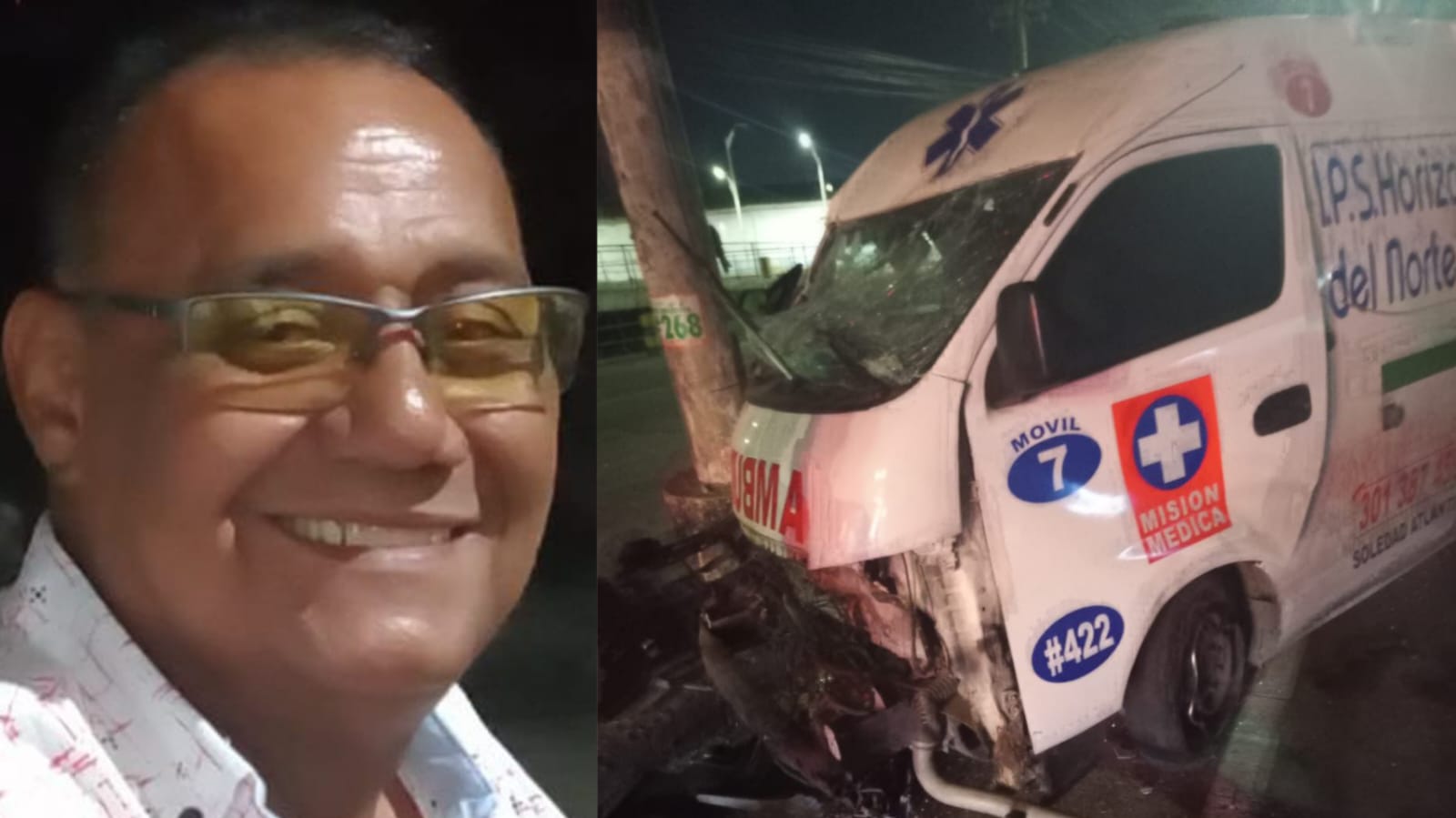 Familia de paciente fallecido exige esclarecer accidente de ambulancia en la vía 40