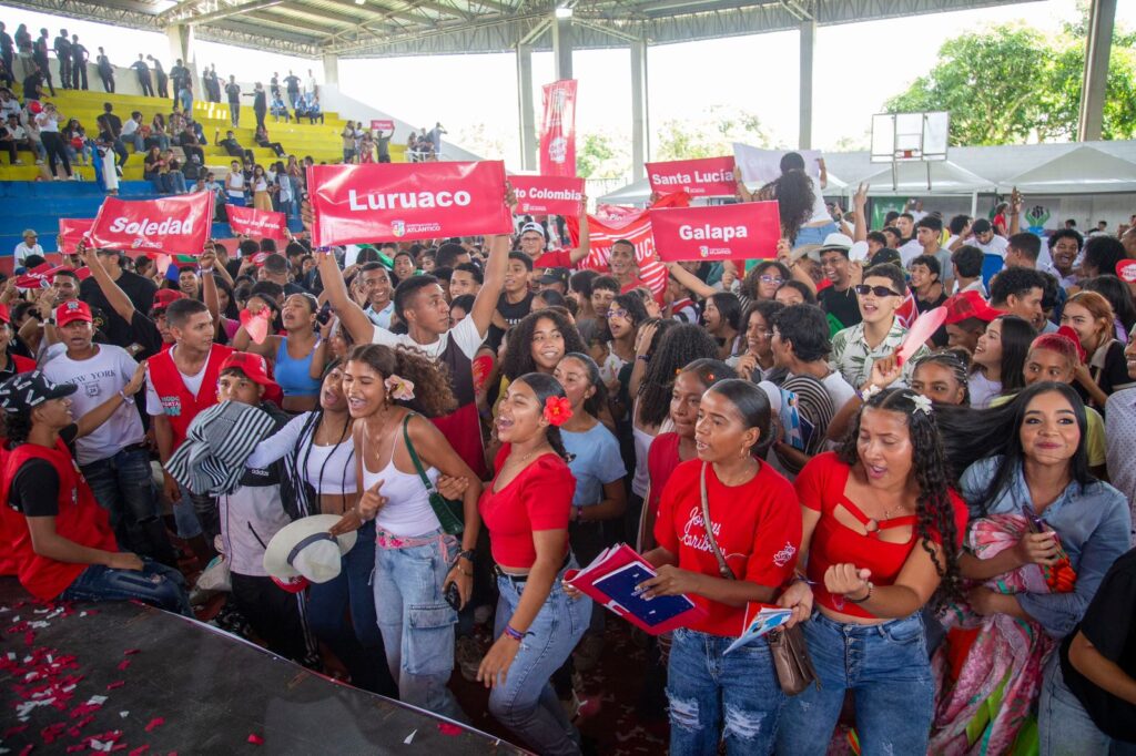 Gobernación del Atlántico rinde cuentas ante 1.500 jóvenes en la II Asamblea Departamental de Juventud