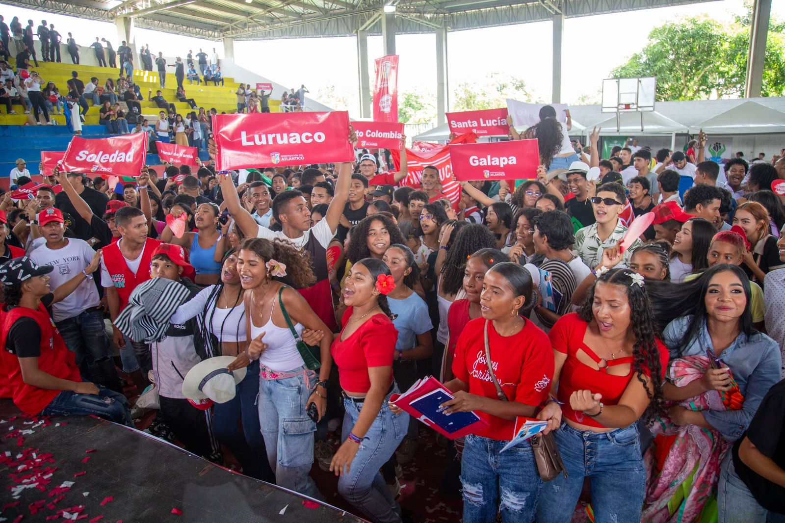 Gobernación del Atlántico rinde cuentas ante 1.500 jóvenes en la II Asamblea Departamental de Juventud