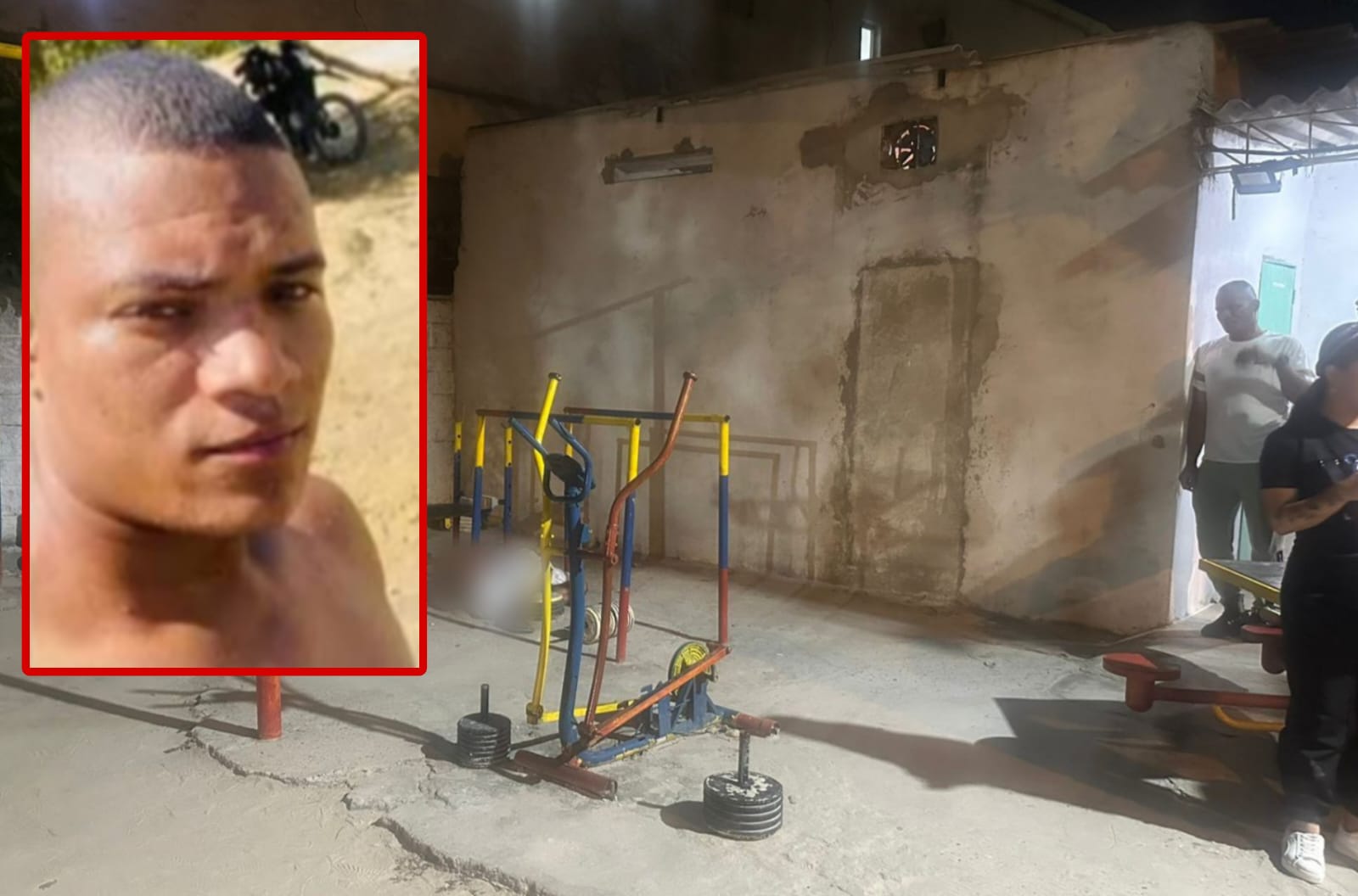 De 13 tiros, asesinan a un hombre de 27 años en gimnasio al aire libre de Soledad