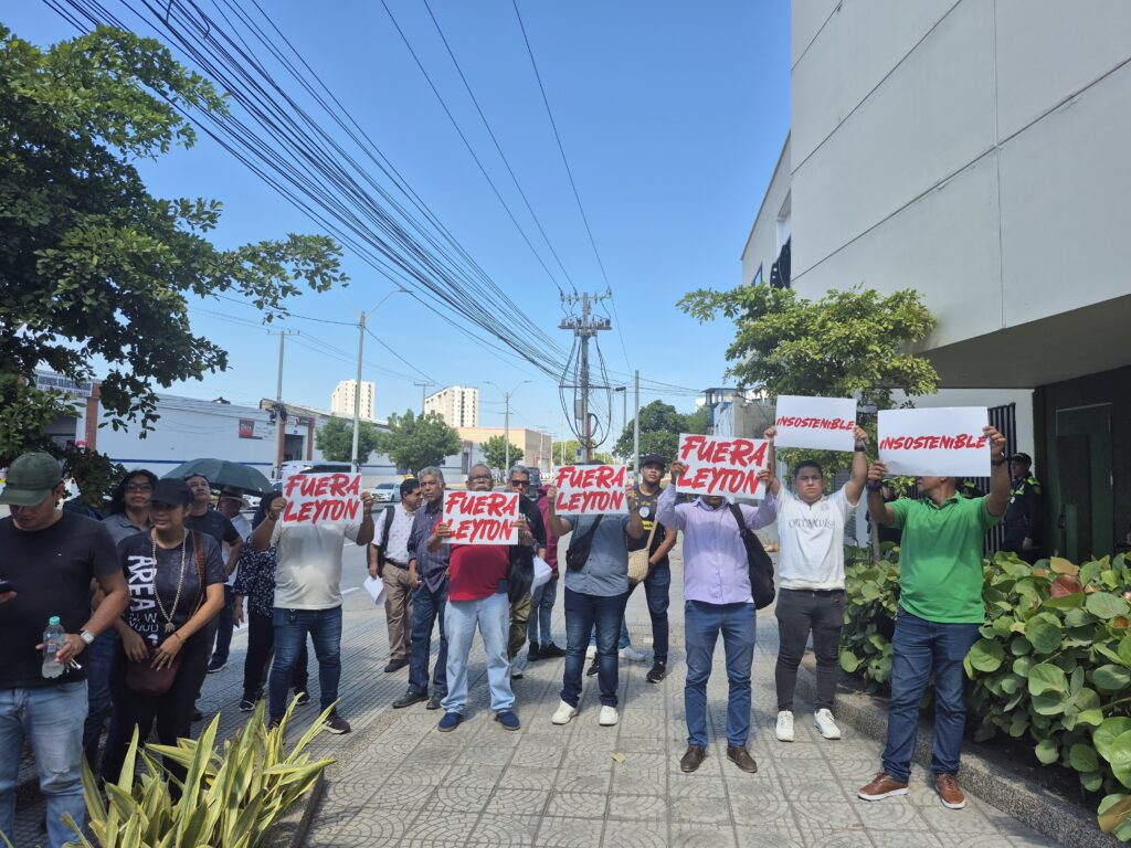 protesta estudiantes UniAtlántico