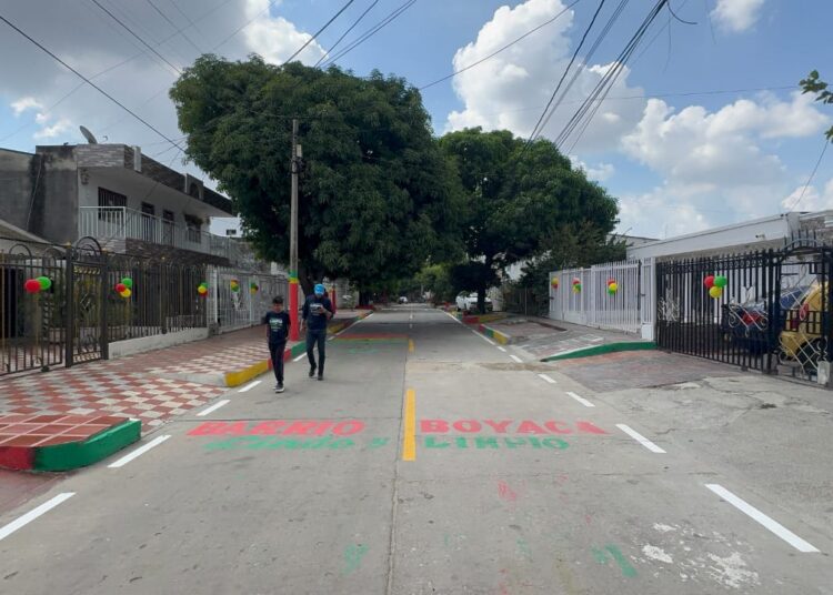 calle 35 entre carreras 20 y 20B, en el barrio Boyacá