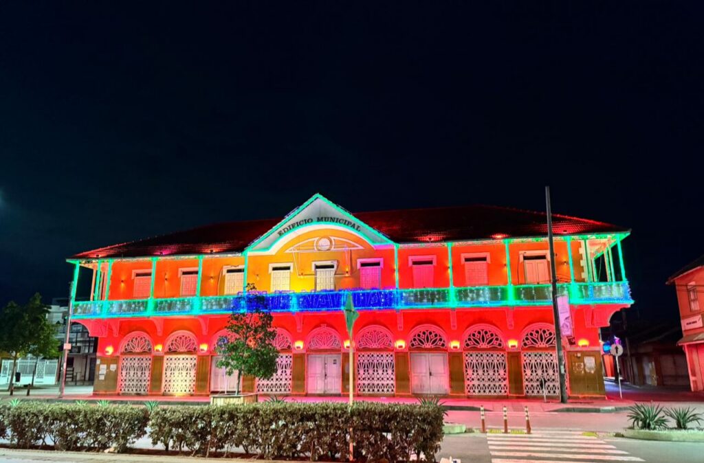 Alumbrado navideño en Puerto Colombia