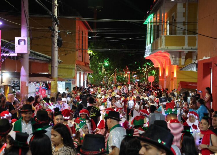 Gran Parada de Luces llenó de color y tradición navideña las calles de Puerto Colombia