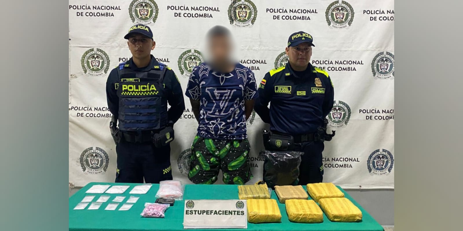 Capturado con drogas en Puerto Colombia