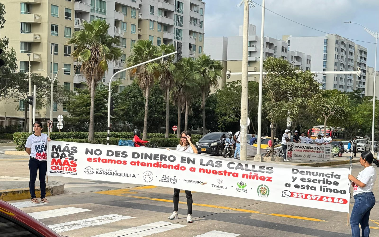 Distrito lanza campaña para erradicar la mendicidad y el trabajo infantil durante Navidad y fin de año