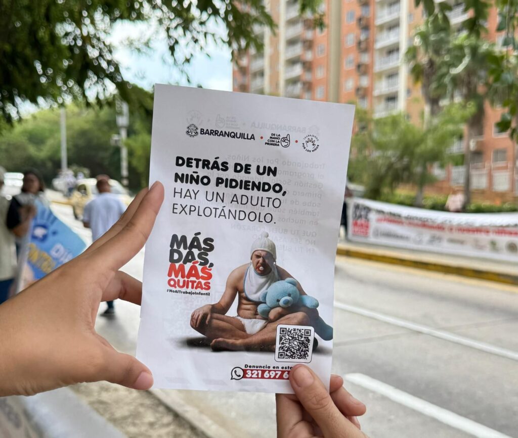 Distrito lanza campaña para erradicar la mendicidad y el trabajo infantil durante Navidad y fin de año