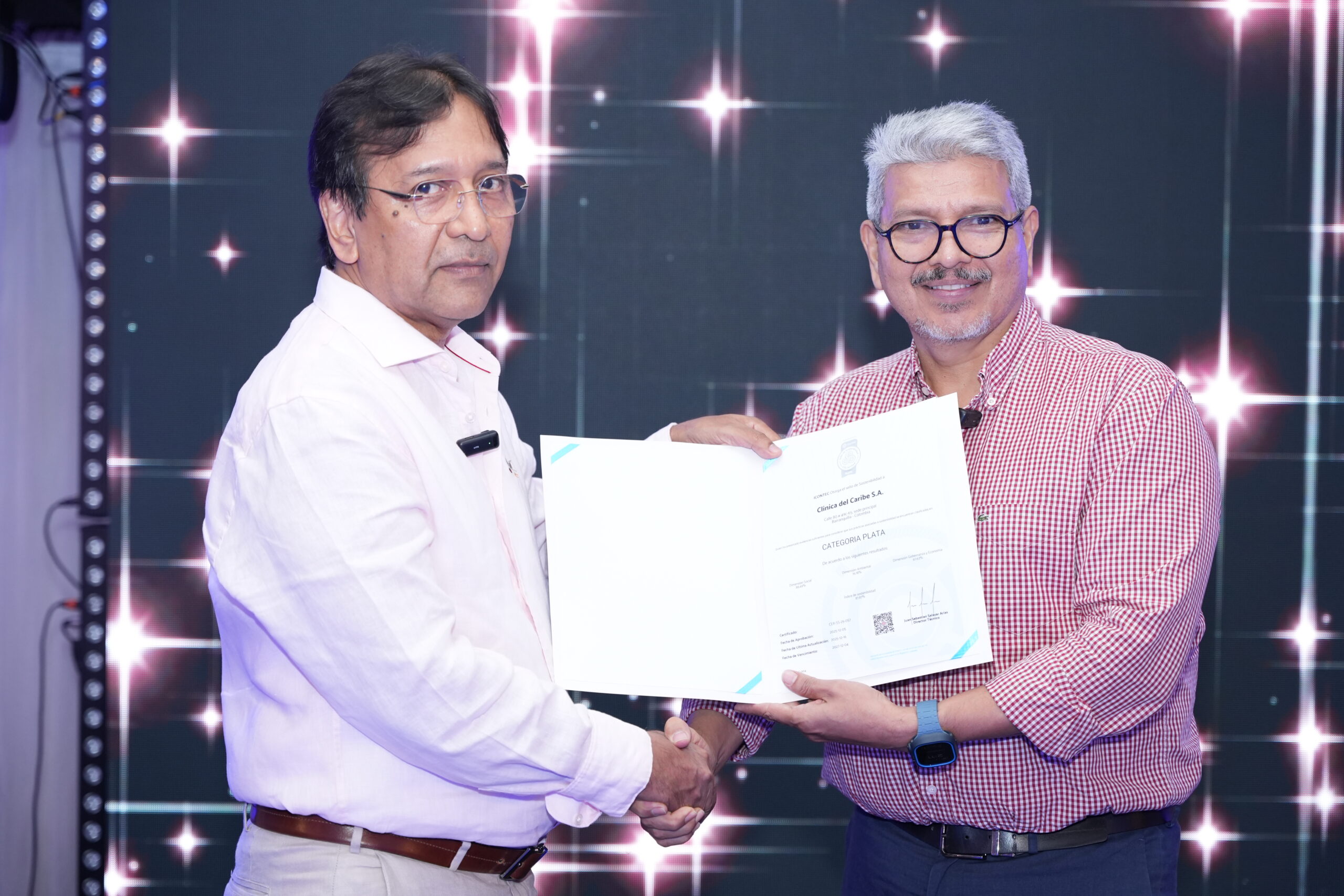 Clínica del Caribe obtiene el Sello de Sostenibilidad ICONTEC y hace historia en la región Caribe