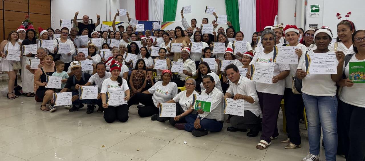 Más de 150 líderes sociales fueron certificados por su compromiso con la salud mental comunitaria