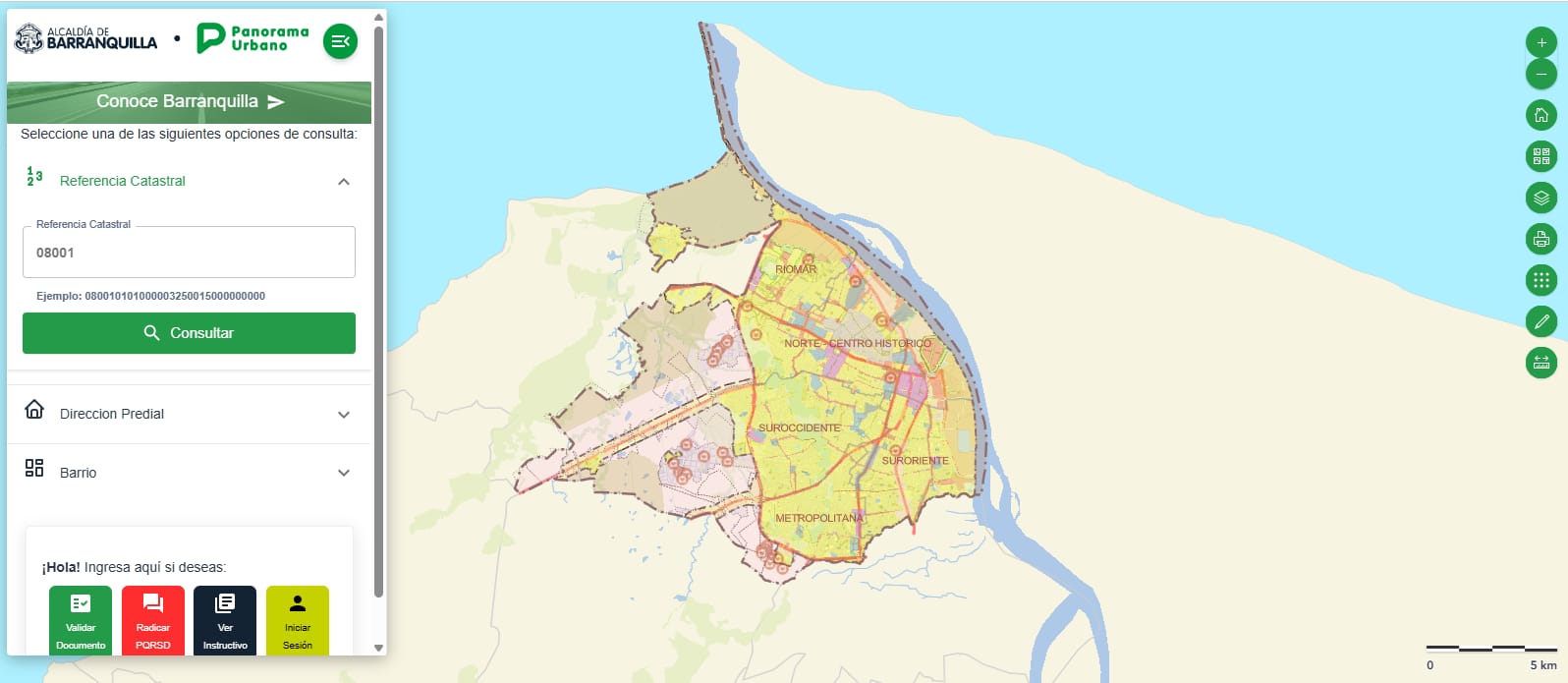 Panorama Urbano cumple un año con más de 131.000 trámites digitales en Barranquilla