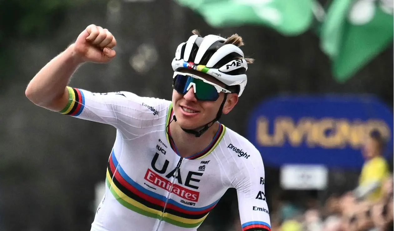 Ciclismo: la tremenda temporada que tuvo en 2025, Tadej Pogacar