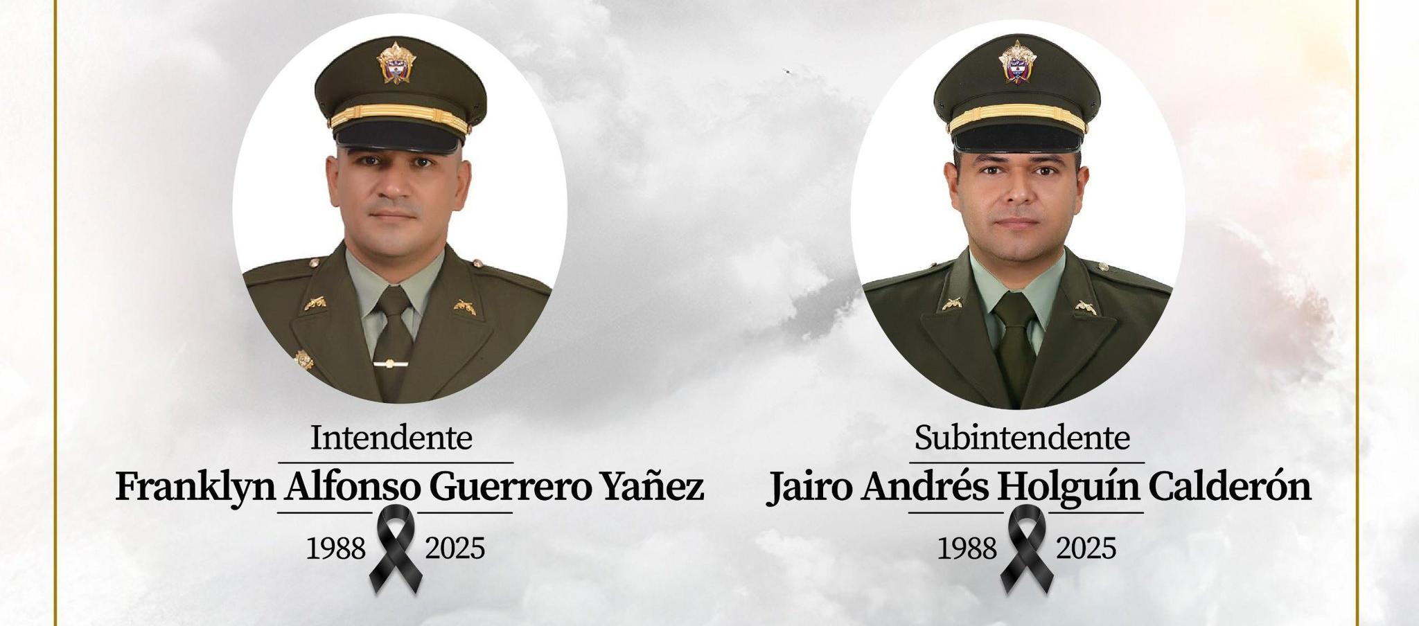 Dos policías asesinados y dos heridos en ataques del ELN en Norte de Santander
