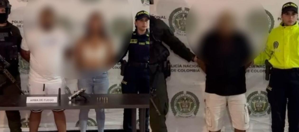 Capturan a tres presuntos integrantes de ‘Los Costeños’ en Soledad: uno tiene nueve anotaciones judiciales