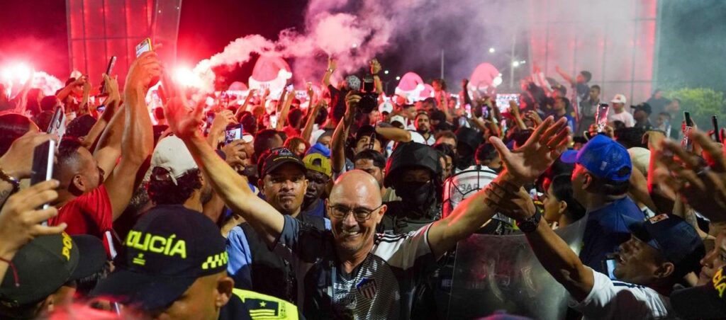 La Ventana de Campeones vibró como un Metropolitano en la celebración de la undécima estrella del Junior