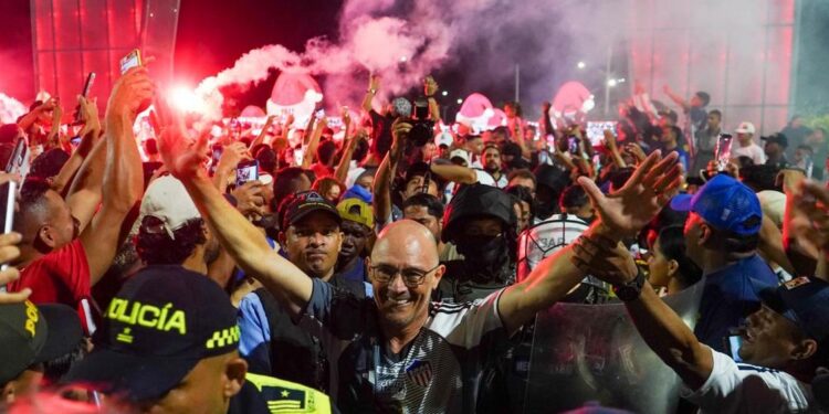 La Ventana de Campeones vibró como un Metropolitano en la celebración de la undécima estrella del Junior