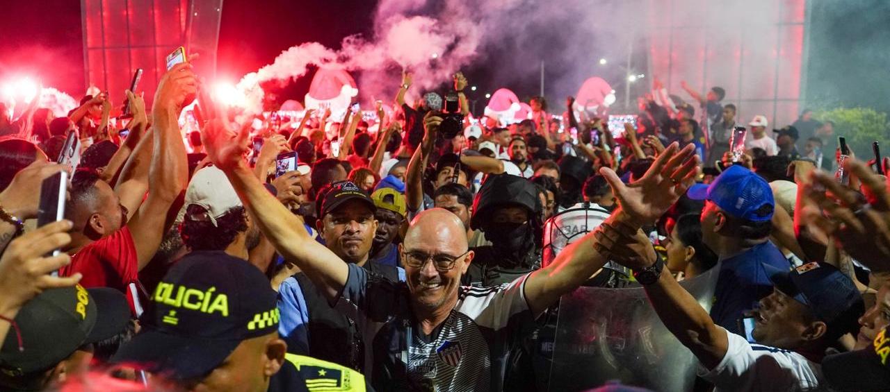 La Ventana de Campeones vibró como un Metropolitano en la celebración de la undécima estrella del Junior