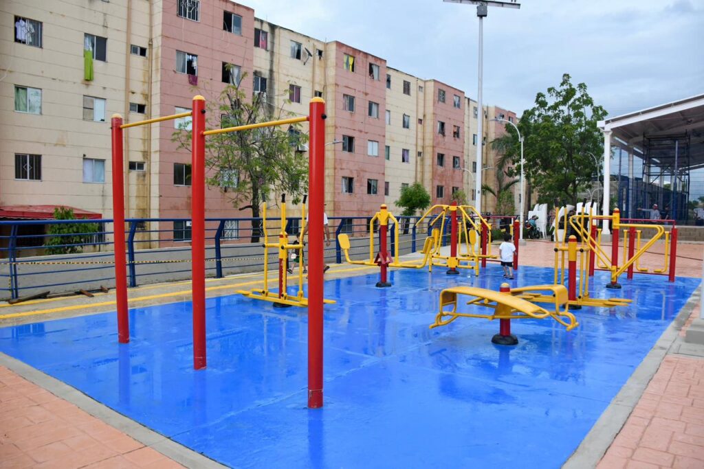 entrega el renovado parque Villa Cordialidad en el suroccidente de Barranquilla