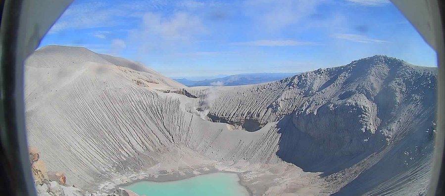 Volcán Puracé registra emisiones de ceniza de hasta 700 metros en medio de alerta naranja