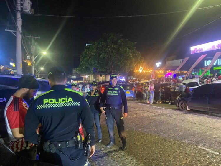 Balance positivo de seguridad tras la final del Junior en Barranquilla y su área metropolitana