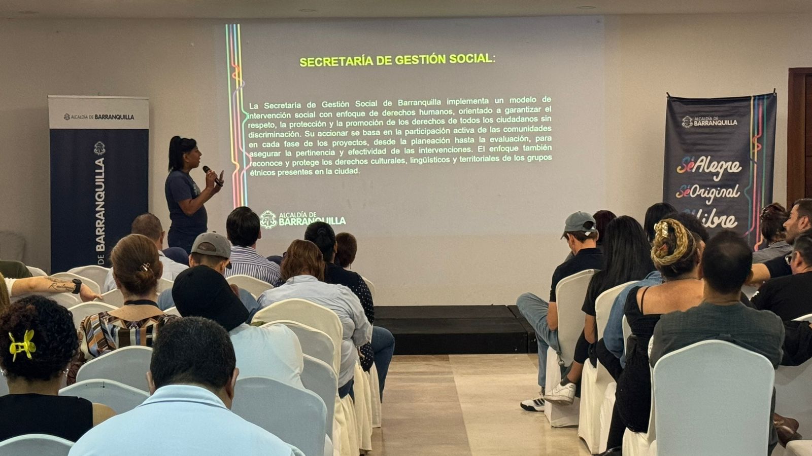 Barranquilla socializa avances de la política pública LGBTIQ+ en foro participativo