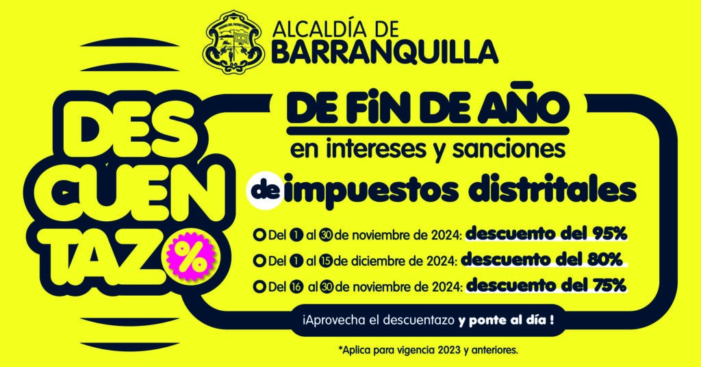 Distrito invita a contribuyentes en mora a aprovechar los últimos beneficios tributarios de 2025