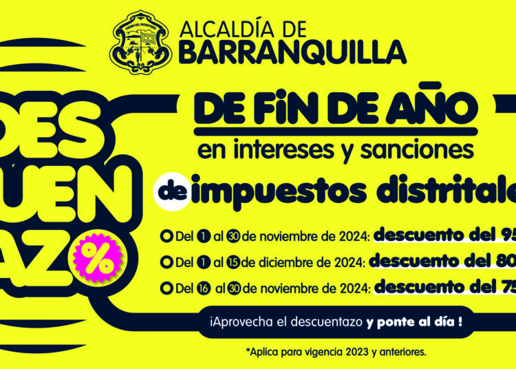 Distrito invita a contribuyentes en mora a aprovechar los últimos beneficios tributarios de 2025