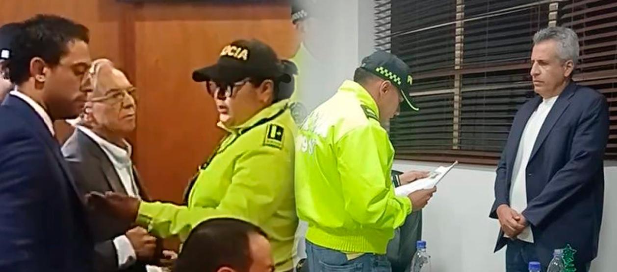 Así fue la captura de Ricardo Bonilla en plena audiencia y la entrega de Luis Fernando Velasco por el caso UNGRD